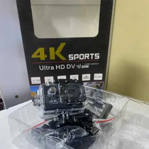Camera ya Action ya Waterproof 4K yenye LCD ya 2.0"