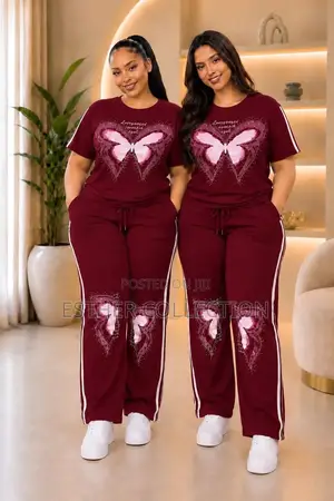 Tracksuit Mbili za Chapa ya Butterfly