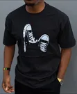 Black Cotton T-Shirt - All Sizes Available - 2