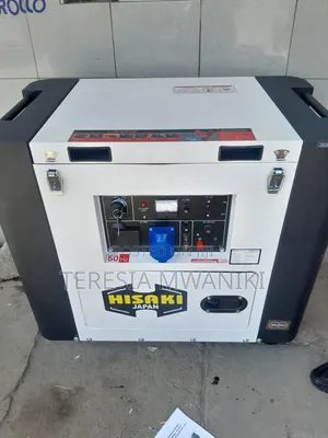 10kVA Hisaki Diesel Generator (Silent Canopy)