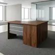 Modern Curved Computer/Study Desk - 1.4m - 3