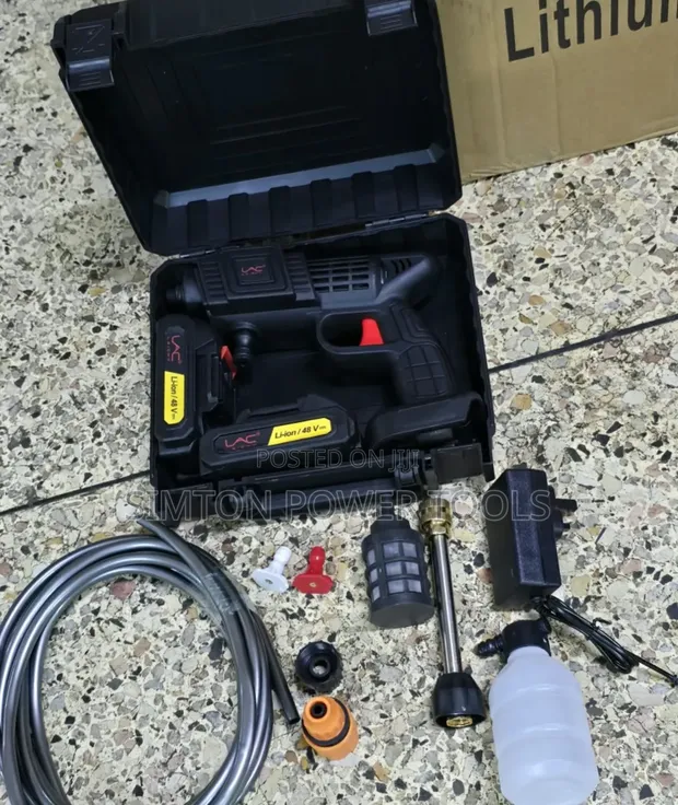 LAC Laichy Cordless High-Pressure Washer Gun Kit - 1