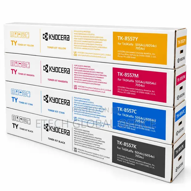 Kyocera TK-8527 CMYK Toner Set - 1