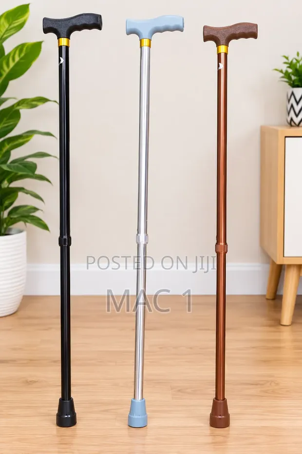 Adjustable Walking Stick - Strong & Comfortable - 1