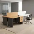 2-Person Shared Custom Workstation - 1