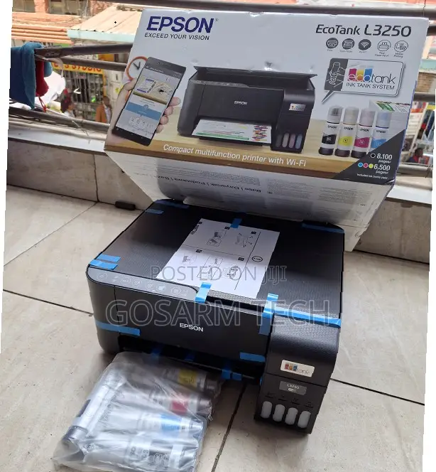 Epson L3250 EcoTank Printer - Print, Scan, Copy kwa Wireless WiFi - 1