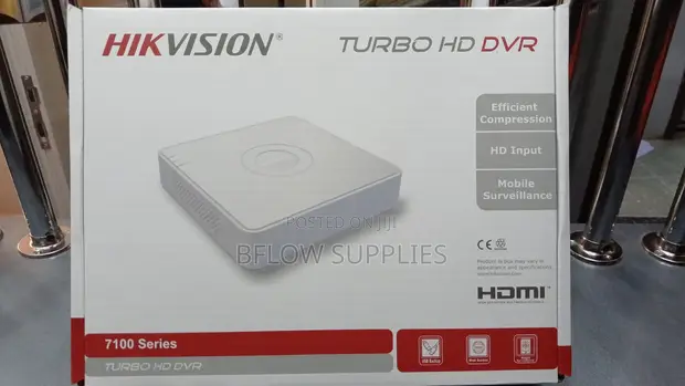 Hikvision 8 Channel DVR ya Plastiki - 1