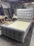 Chesterfield Queen Bed - Brand New - 2