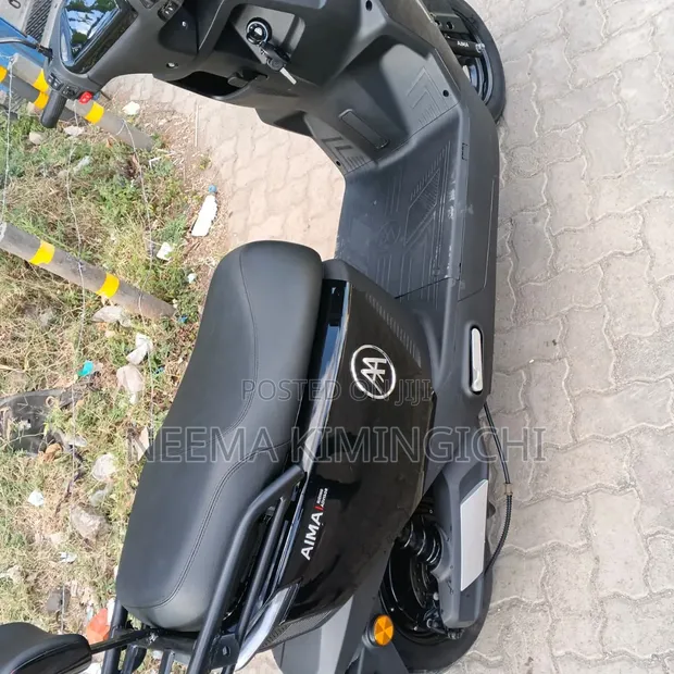 Scooter Mpya ya Umeme 2022 - Nyeusi - 1