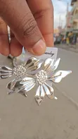 Gold & Silver Earrings - 1