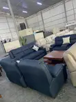 Seven Seater Comfy Semi-Recliner Sofa Set with Coffee Table - 2