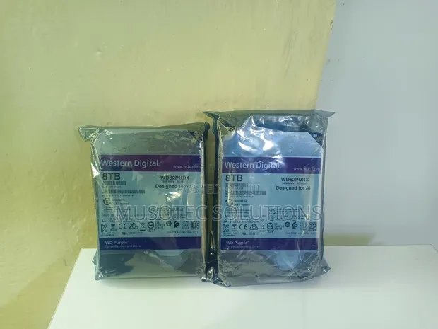 WD 8TB Surveillance HDD - 1