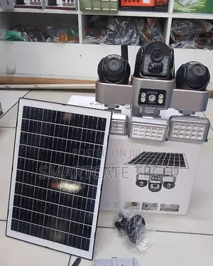 VTS 30 Smart 4G PTZ Camera with Triple Lens & Solar Floodlight