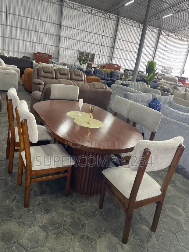 Colombian Six-Seater Fancy Dining Set - 1