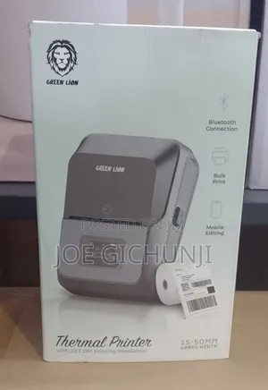 Green Lion Printer ya Lebo za Joto Zinazobebeka (GL-TP1)