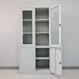 2-Door Display & Storage Cabinet Unit - 1