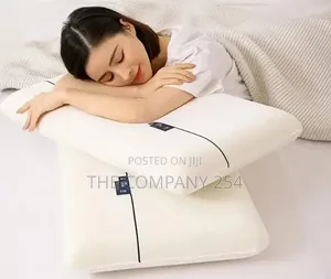 Deluxe Memory Foam Pillow Kubwa Nyeusi