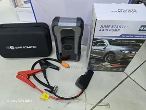 4-in-1 Car Jump Starter & Tyre Inflator Kit
