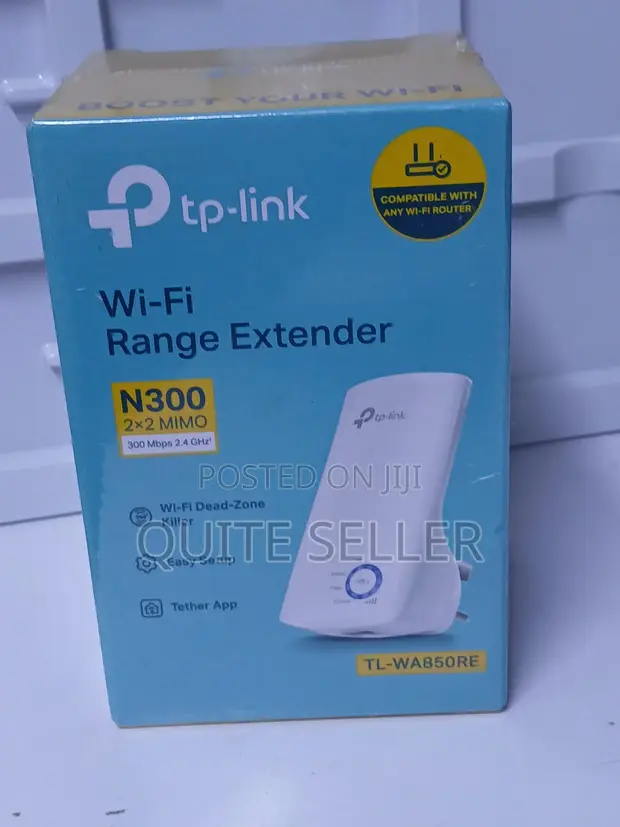 TP-Link TL-WA850RE WiFi Range Extender N300 - 1
