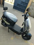 New 2024 Black Electric Scooter - 4