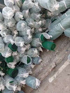 Dark Green Construction Safety Net