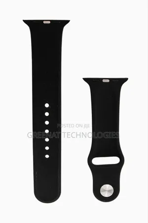 Pin and Tuck Silicone Sport Band Black for Apple Watch Ultra