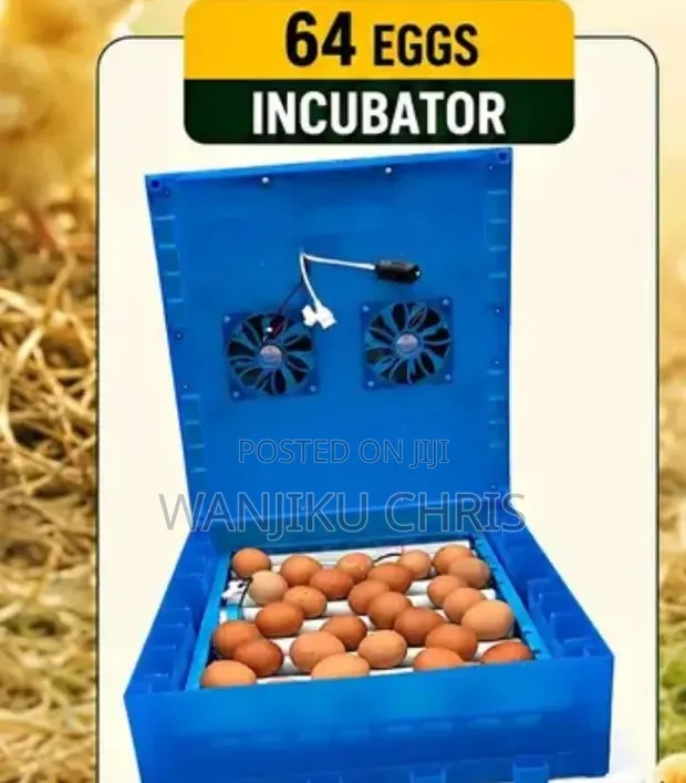 Brand New 64 Egg Fully Automatic Incubator - 1