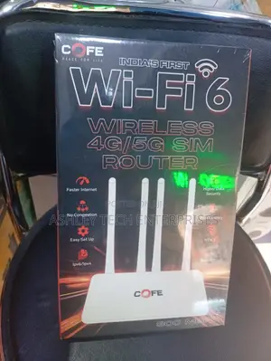 New Cofe Wireless 4G SIM Router - 3 Antennas