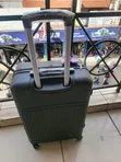 Durable Rubber Suitcase with Wheels - 1