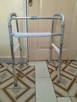 Foldable Height Adjustable Walking Frame (No Wheels)