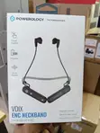 Powerology Voix ENC Wireless Neckband Earphones - Black - 1