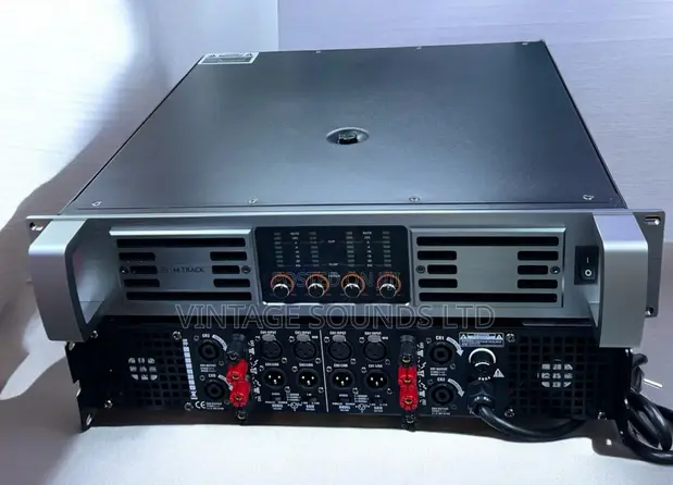 M-Track MK4800 4800W 4-Channel Power Amplifier - 1