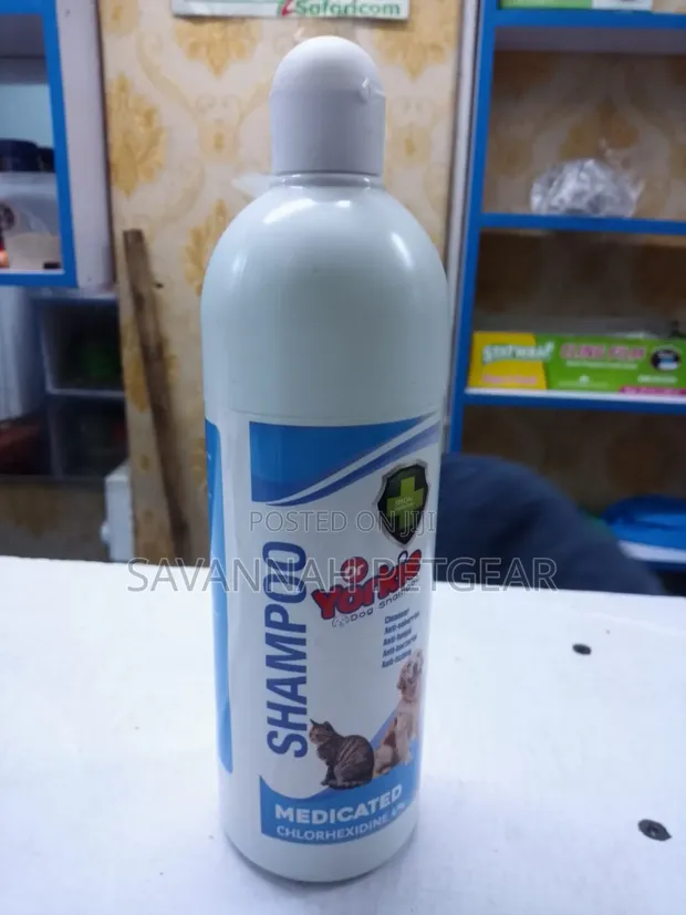 Dawa ya Dr. Yorkie ya Chlorhexidine (4%) kwa Mbwa na Paka - 1