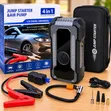 4-in-1 Car Jump Starter with Tyre Compressor & LED Torch - 2