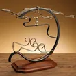 Golden Deer Wine Rack - Kishikilia Chupa na Vikombe - 1