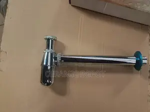 Euro Deluxe Chrome Bottle Trap 1 1/4"