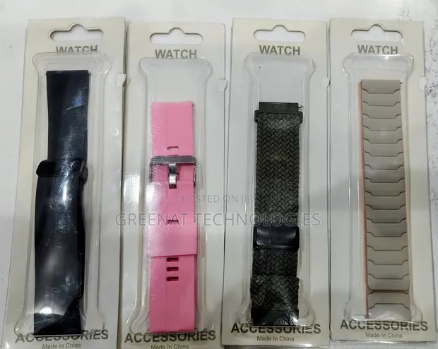 Universal Quick Release Watch Bands 20mm 22mm Silicone Braided - 1