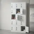 15-Drawer Stainless Steel Executive High Cabinet - 2
