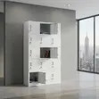 15-Drawer Stainless Steel Executive High Cabinet - 4