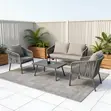 Garden Conversation Set - Nyeusi, Watu 4 - 3