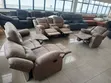 Brown Premium Six-Seater Recliner Sofa Set - 1