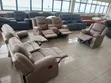 Brown Premium Six-Seater Recliner Sofa Set - 4