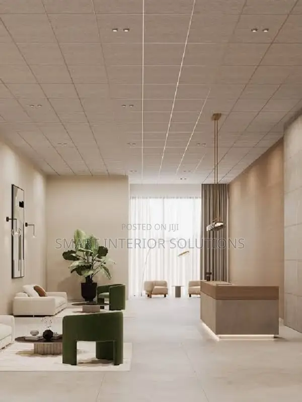 Acoustic Ceiling Panels for Interior Spaces - 1
