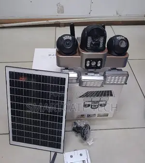 VTS 30 Outdoor WiFi PTZ Camera with Solar Floodlight