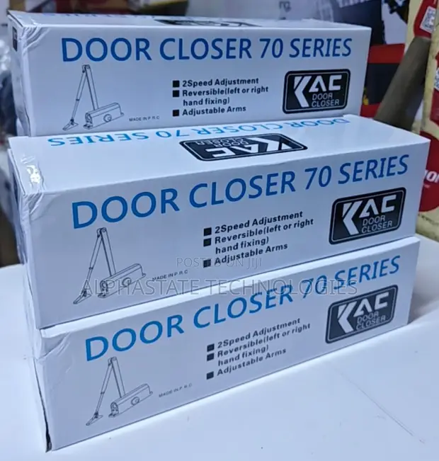 KAC 70 Series Hydraulic Door Closer - Silver - 1