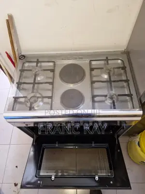 Jiko la Gesi la Ariston la Burner 6 la Stainless Steel