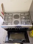 Ariston 6 Burner Stainless Steel Gas Cooker - 1