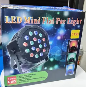Mini LED Parcan - DJ Multi-Color Party Light