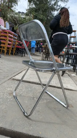 Brand New Transparent Foldable Chair