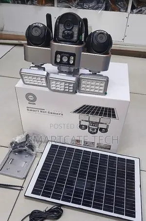 VTS 30 Smart Solar WiFi Camera with 3 Lenses